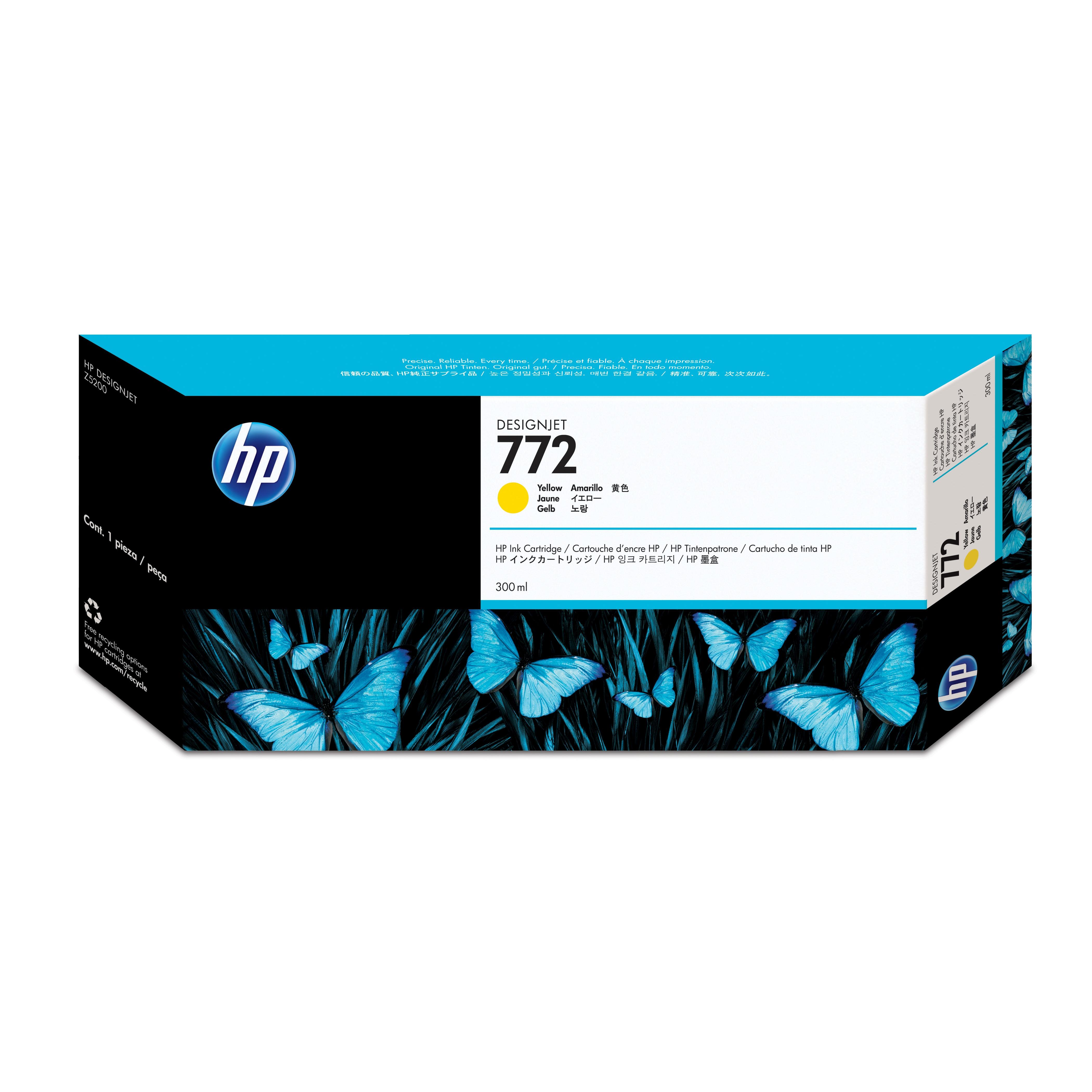 HP Designjet Z5200 Cartucho Amarillo n�772 300ml
