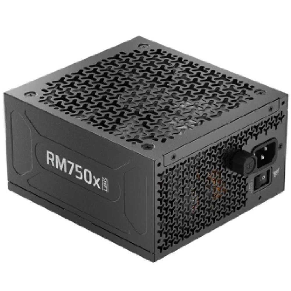 Corsair - Fuente de alimentación RMx Shift Series RM750x para PC ATX, 750 W, certificación 80 PLUS Gold, refrigeración activa con ventilador de 14 cm