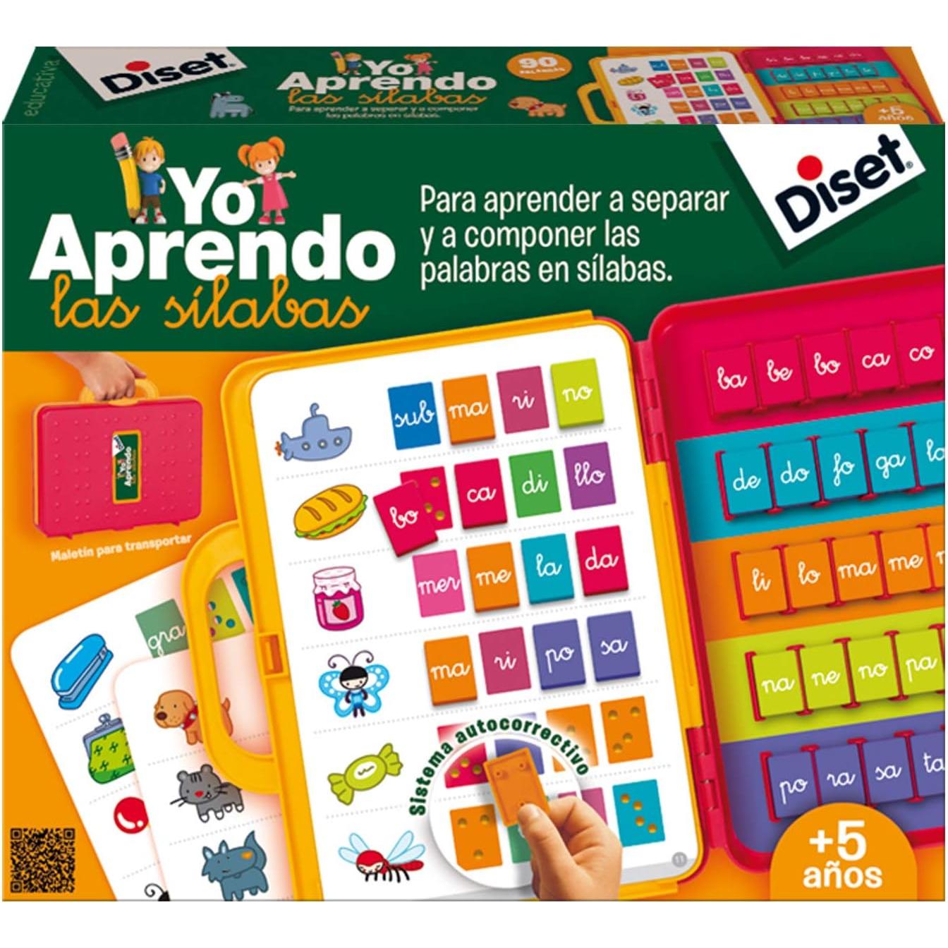 Diset - Yo aprendo las sílabas, Juego educativo a partir de 5 años (63747)