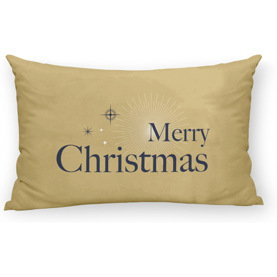 BL BELUM Funda cojín Harry Potter, Funda de cojín 100% algodón 30x50cm modelo Christmas Gold C