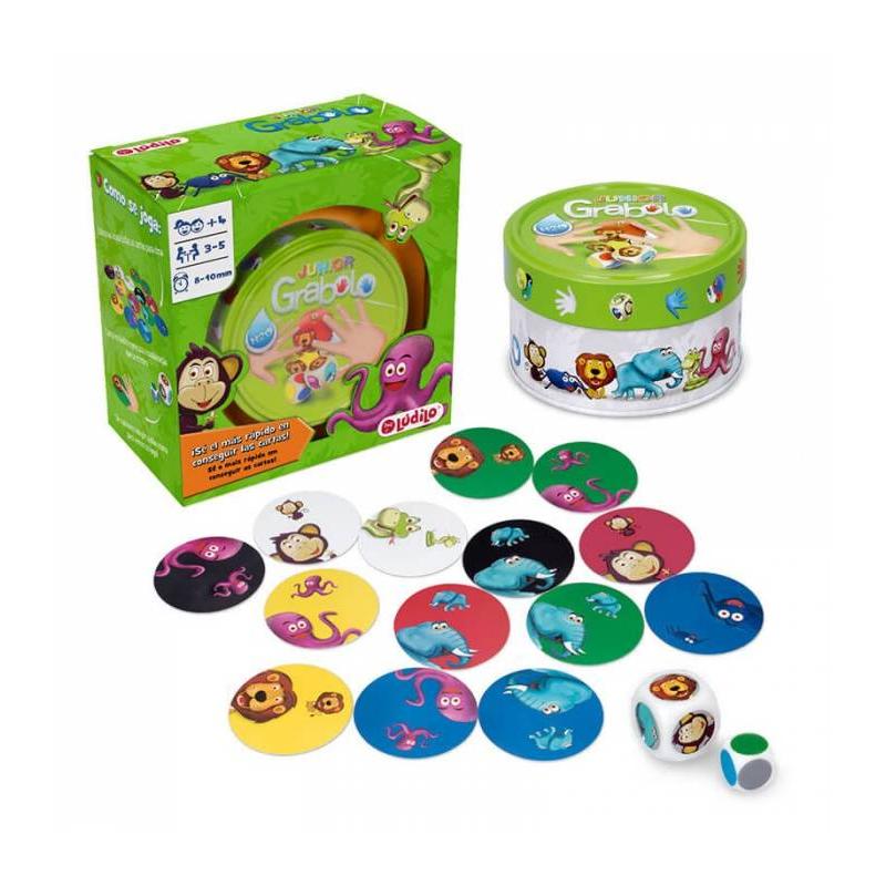 Juego de Mesa Educativo para Niños: Grabolo Jr. de Lúdilo