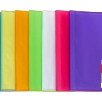 GRAFOPLAS C/20 CARPETA Fº 30 FUNDAS SOLDADAS TRANSLUCIDAS SURTIDOS