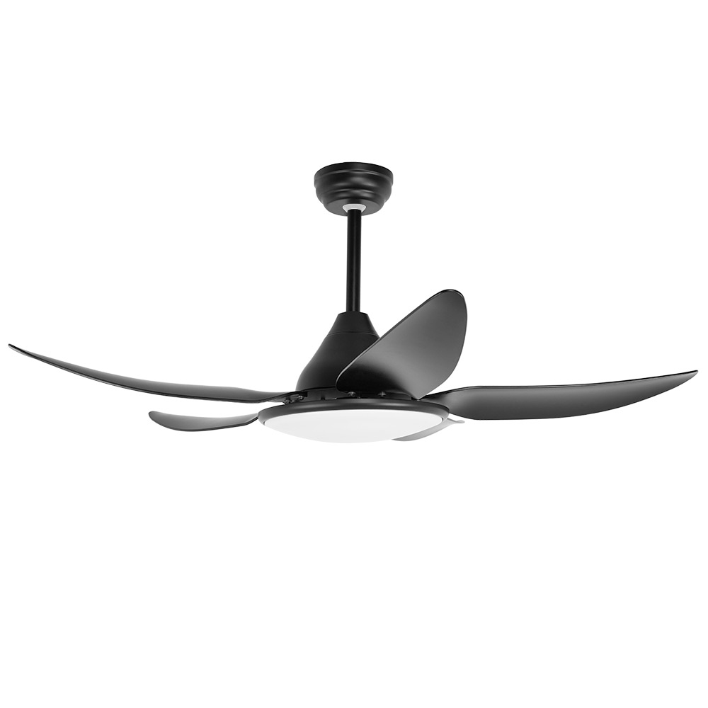 Ventilador de techo con luz Orbegozo CP 109120, motor DC, 6 velocidades, mando a distancia, temporizador, 120 cm de diámetro, 35 W