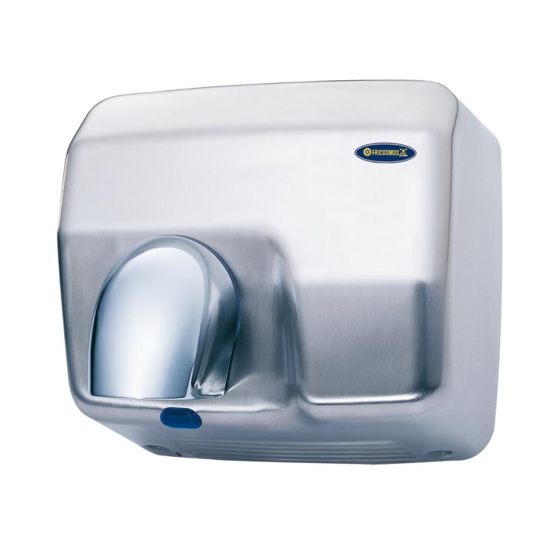 Secamanos óptico inox satinado con tobera