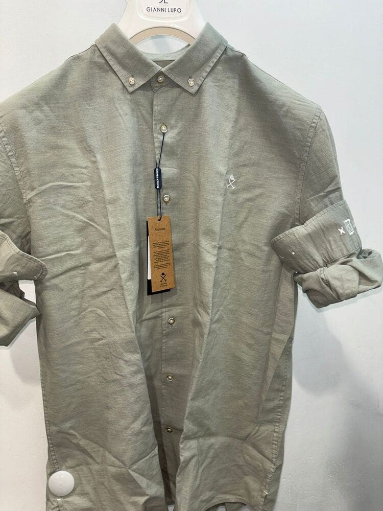 Camisa Harper and Neyer verde royal acad
