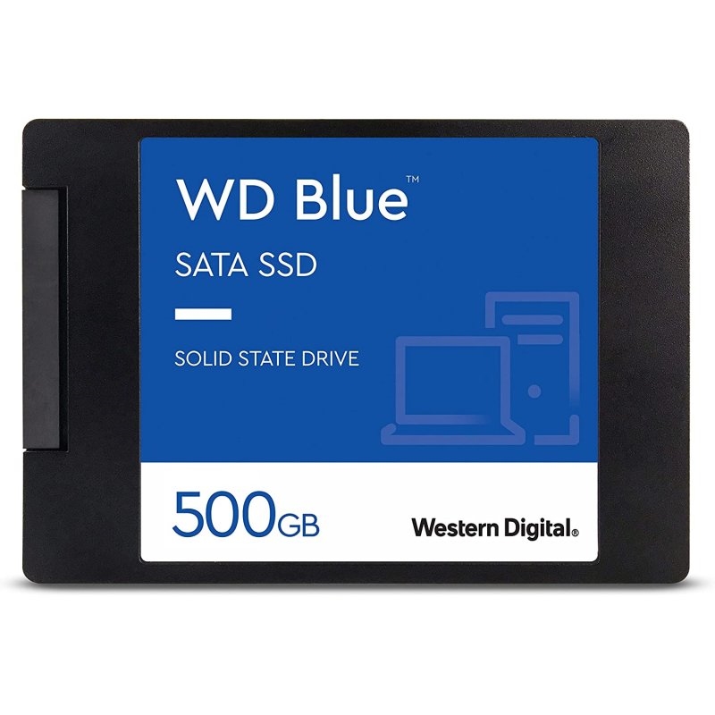 Western Digital Disco Duro Sólido SSD 500GB 2.5 SATA III Resistente a Golpes