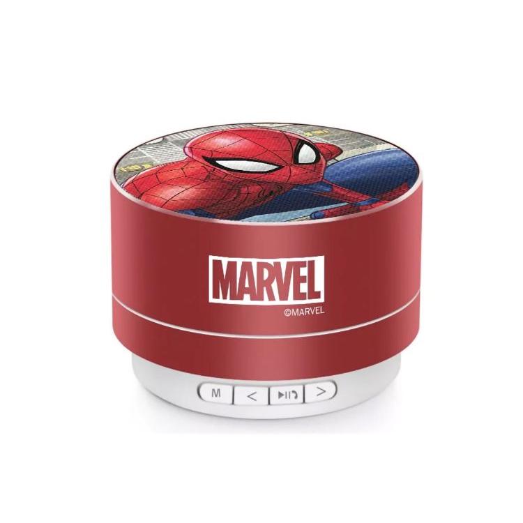 ERT Group Altavoz Bluetooth GROUP Patrón de Marvel con Licencia Spider Man 022 - 3W - Micrófono Integrado - Radio FM - Ranura para Tarjeta Micro SD - Batería Recargable