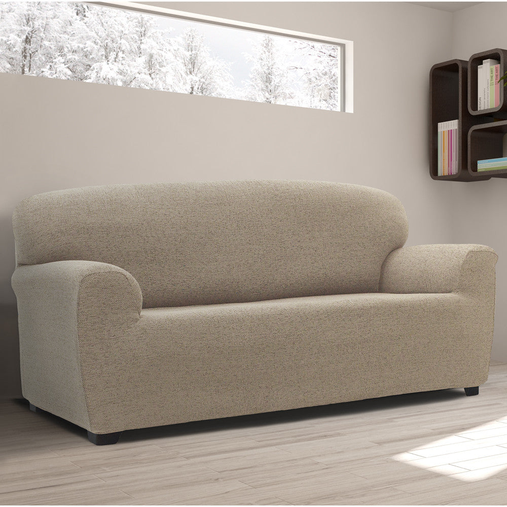 10XDIEZ Funda sofa 4 plazas soraya - Elásticas y resistentes, diseñadas para proteger y renovar tus muebles
