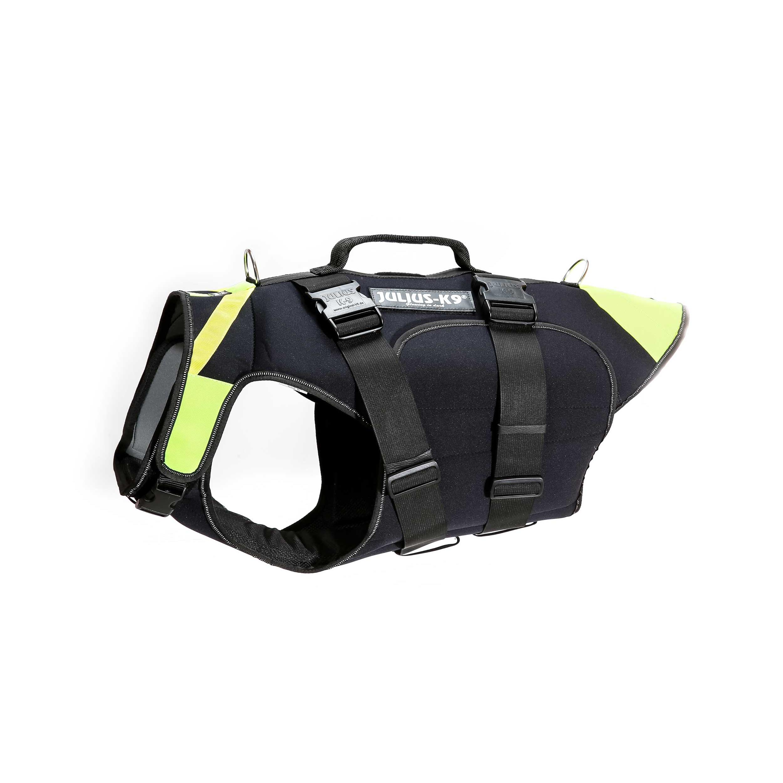 Arnes Multifuncional Julius-K9,arnes de piscina y playa, impermeable,arnes de neopreno para mascotas