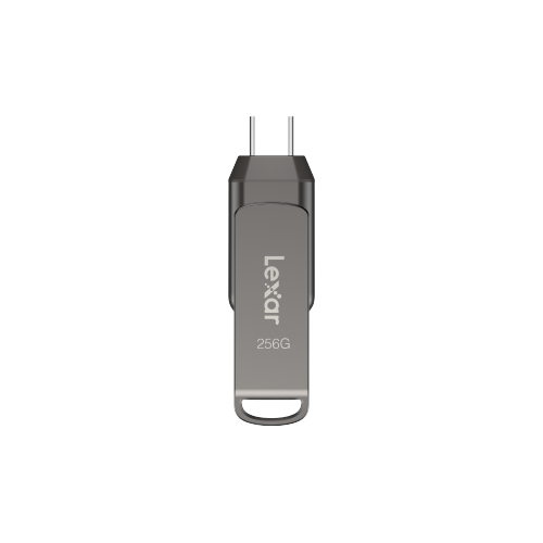 Lexar JumpDrive LJDD400256G-BNQNG unidad flash USB 256 GB USB Tipo C 3.2 Gen 1 (3.1 Gen 1) Gris