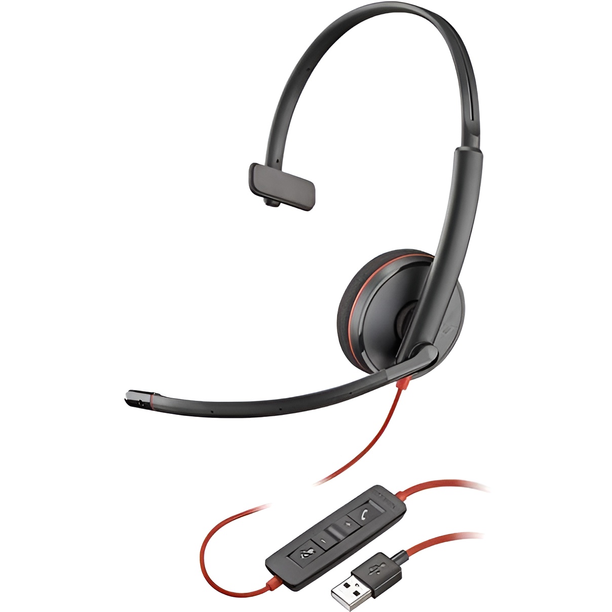 Poly Auriculares Diadema Blackwire C3210 Gaming con Micrófono USB-A