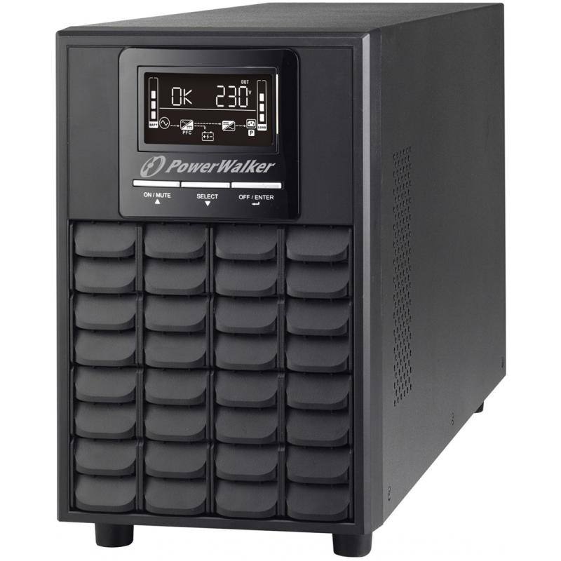 PowerWalker VFI 1000 CG PF1 Doble conversión (en línea) 1 kVA 1000 W 4 salidas AC