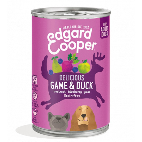 Lata Edgard Cooper Venado y pato Adult 400gr Edgard Cooper