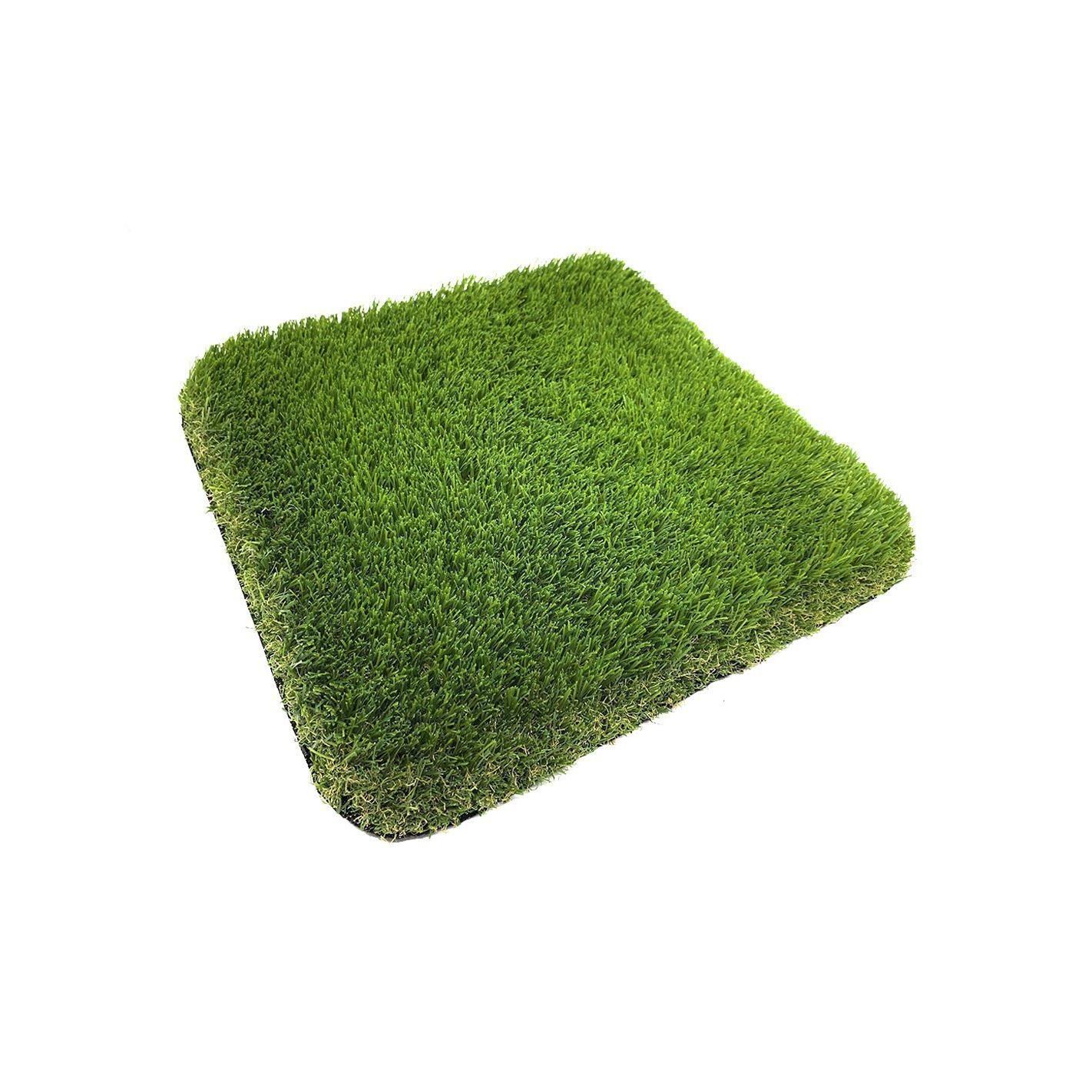 JARDIN202 - Césped Artificial Toscana DELUXE 40mm - Buen Drenaje, Alta Densidad y Fácil Instalación