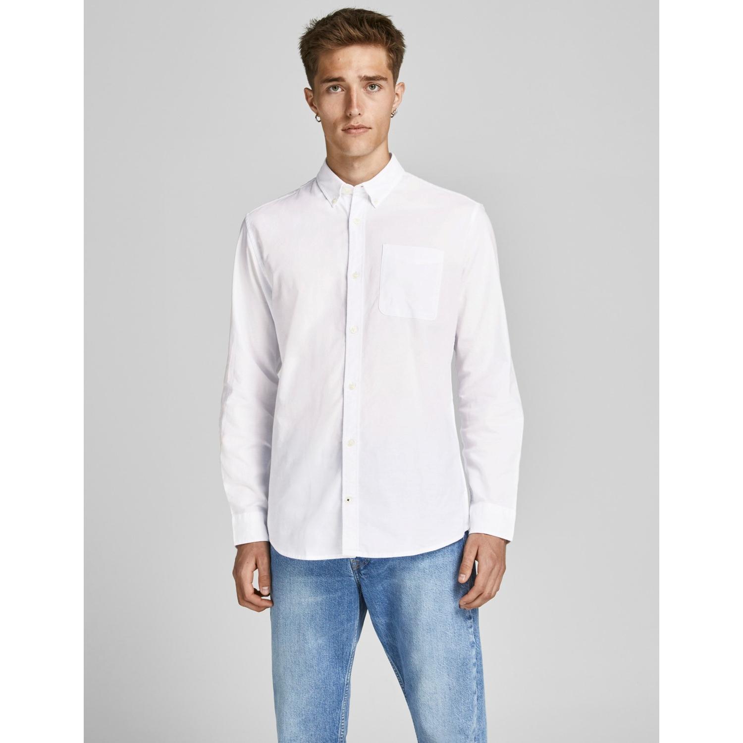 Jack & Jones mod. 12182486 Camisa m/l oxford