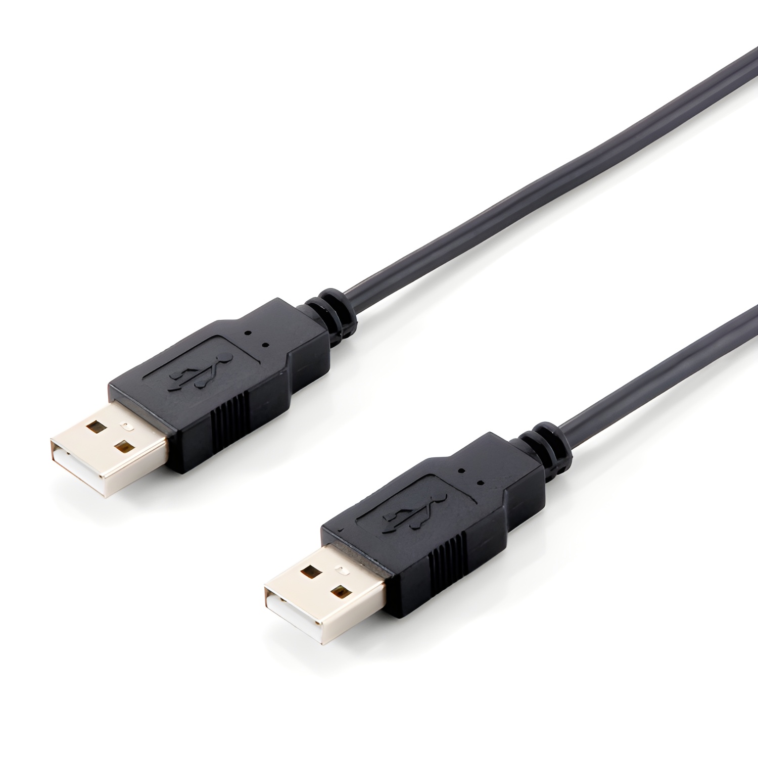 Equip Cable USB 2.0 Macho-Macho 3m Negro Conector USB Plug And Play