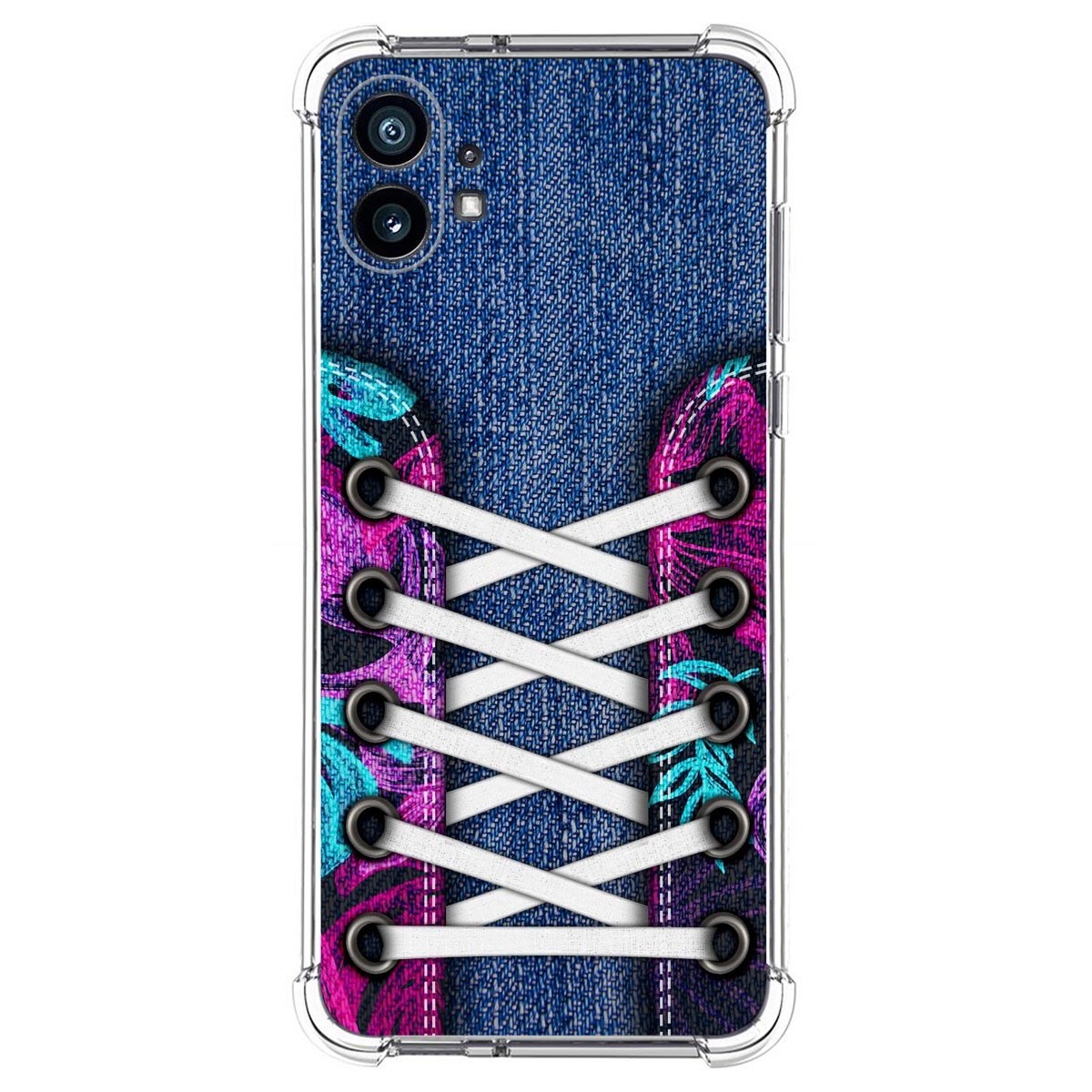 Funda Silicona Antigolpes para Nothing Phone 1 diseño Zapatillas 06 Dibujos
