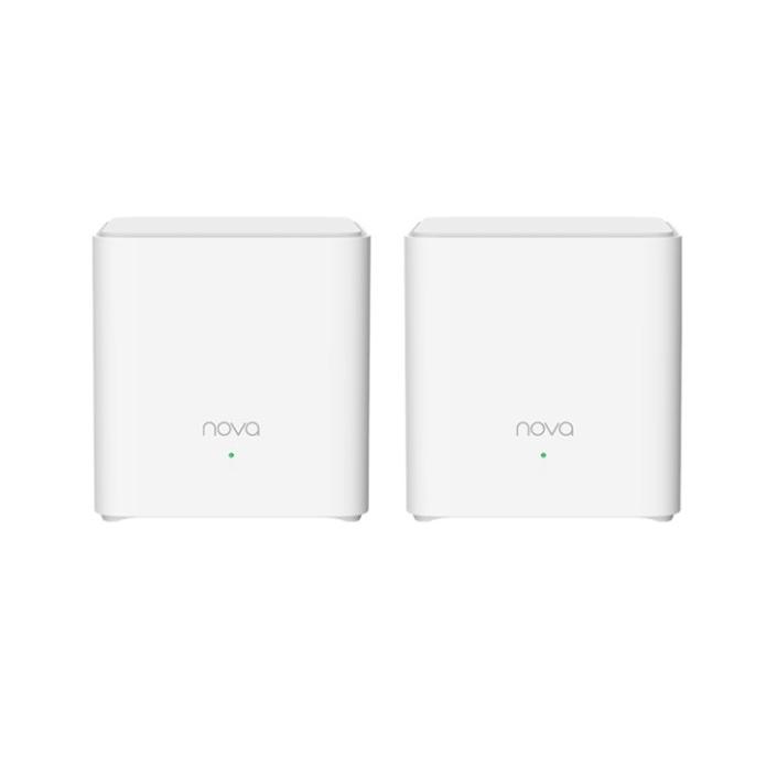 Tenda EX3 (2-pack) Doble banda (2,4 GHz / 5 GHz) Wi-Fi 6 (802.11ax) Blanco 1 Interno