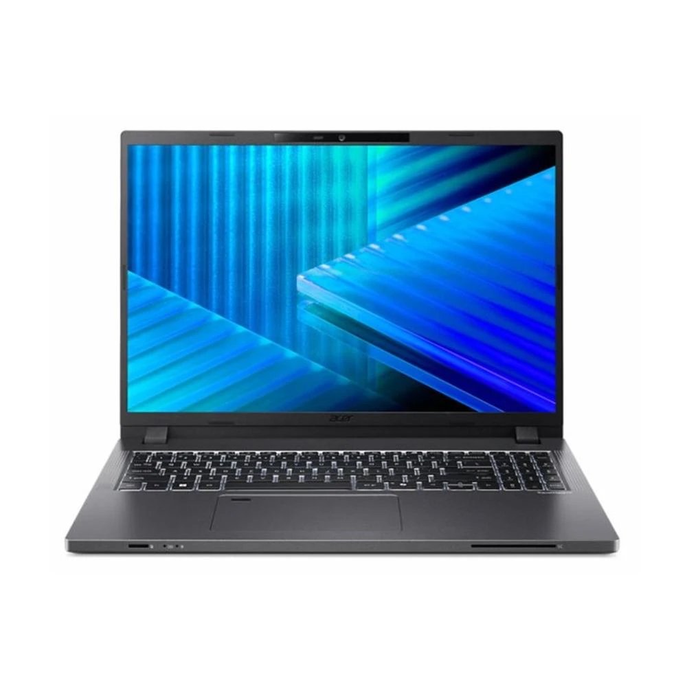 Pc portátil Intel Core Ultra 7 155H 16" Windows 11 Pro Acer TRAVELMATE P2 16 TMP216-7 Ram 16 GB Disco 1 TB  | SSD, Profesional y Teletrabajo, Gris