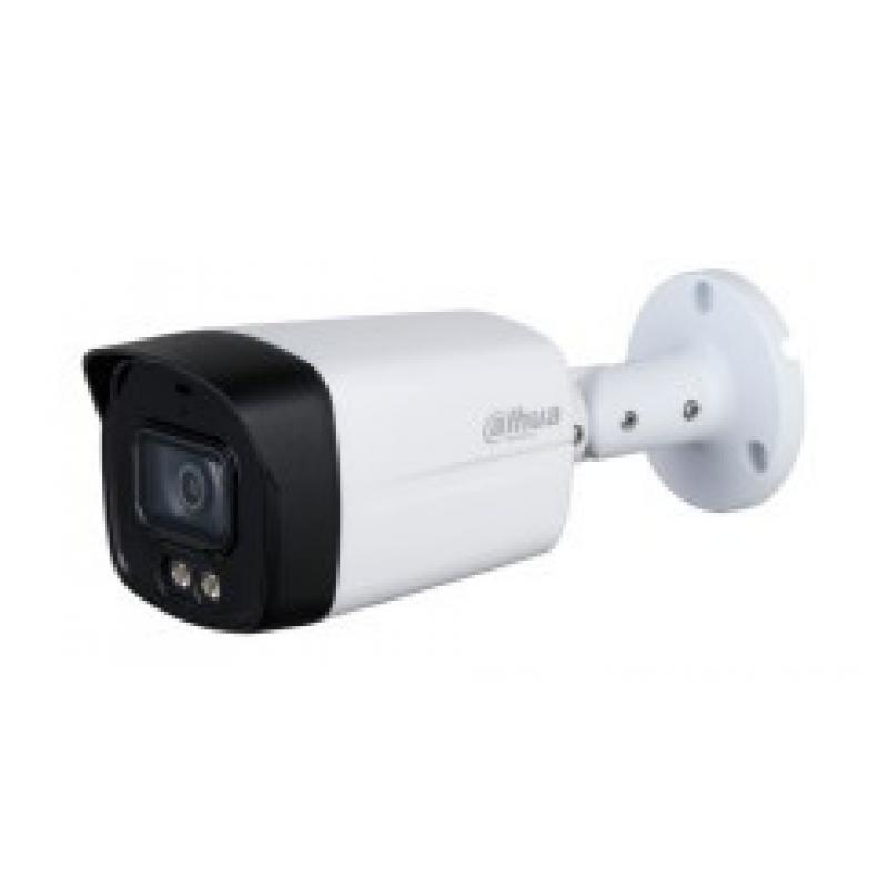 Dahua - Dh-hac-hfw1239tlmp-il-a-0280b-s2 - Camára Hdcvi Bullet Ip 1080p Full Color Smart Dual Illuminators