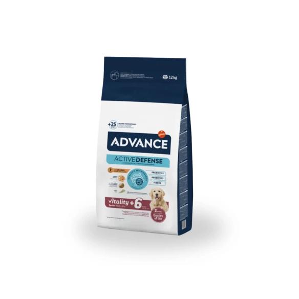 Pienso para Perro Adulto Maxi ADVANCE Senior de Pollo y Arroz 12kg
