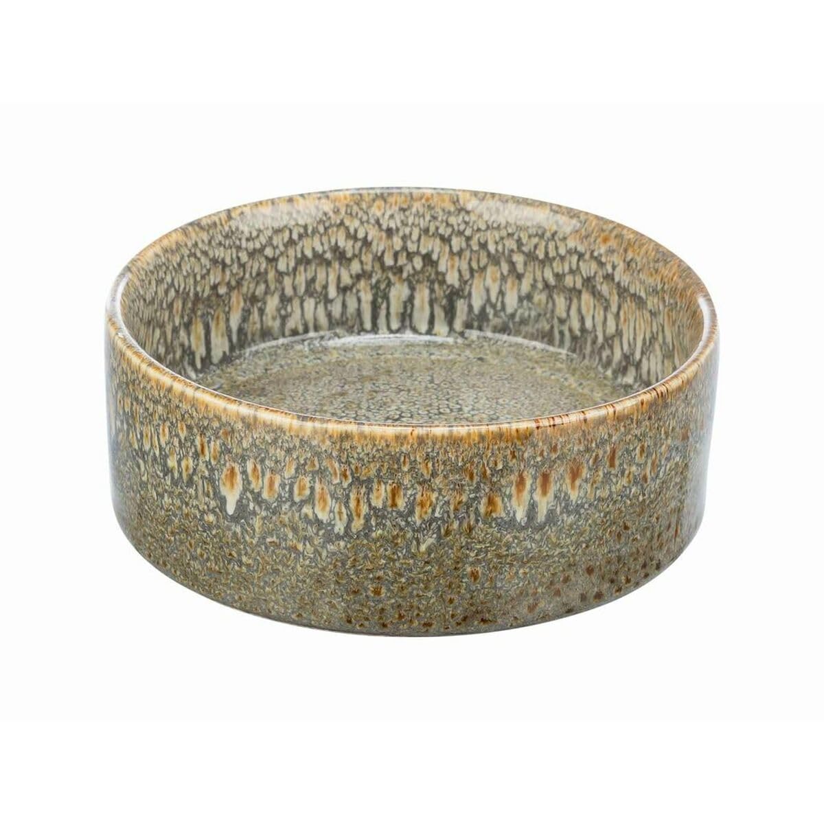 TRIXIE Ceramic bowl, 0.4 l/ø 13 cm, blue