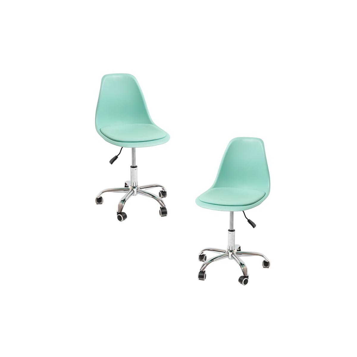 Regalos Miguel - Packs Sillas - Pack 2 Sillas Dami Office - Celadón