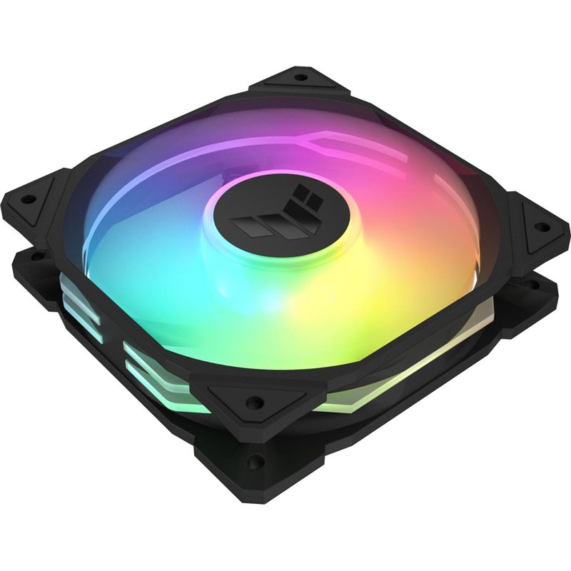 Asus Ventilador TUF Gaming TR120 ARGB, 90DA0090-B09020, negro