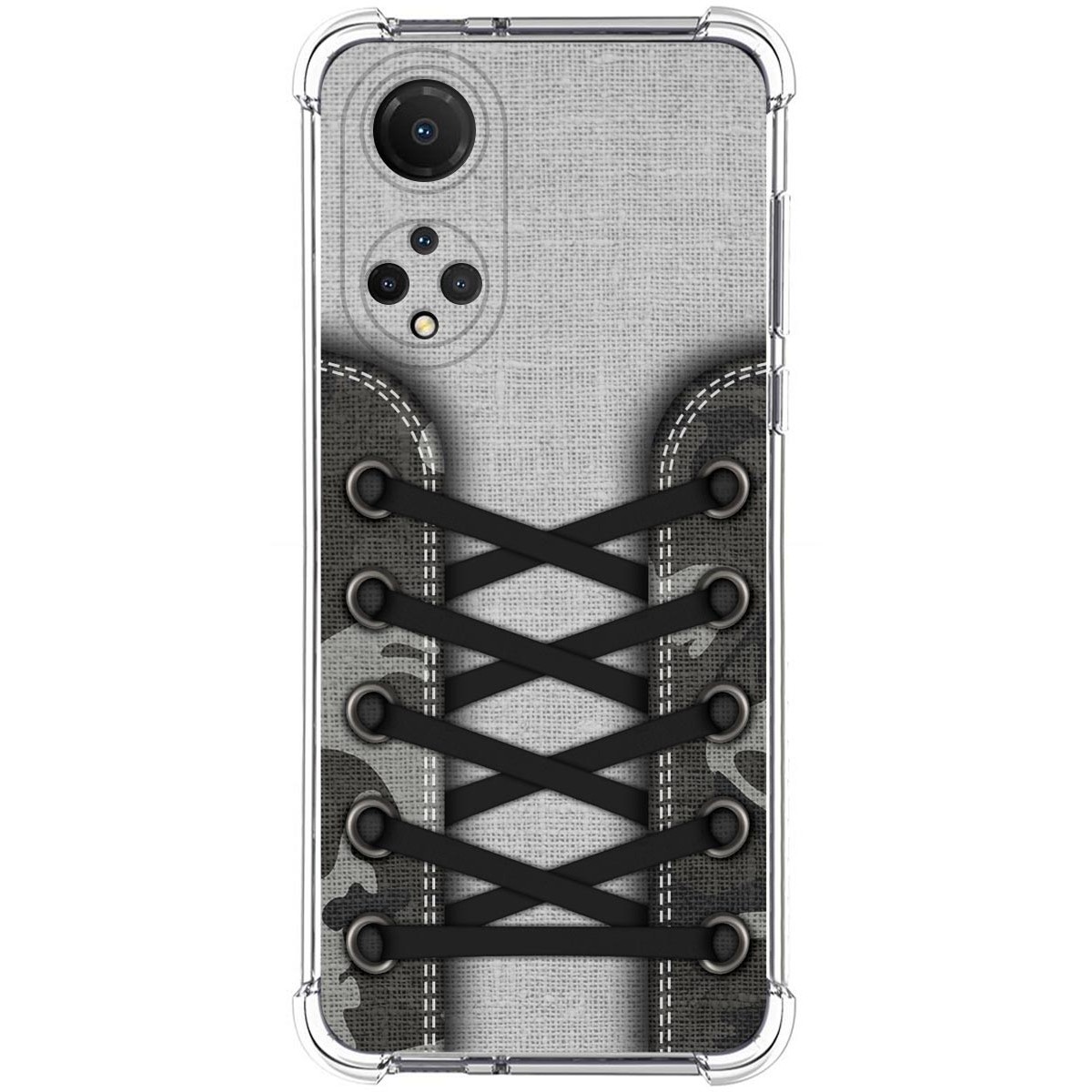 Funda Silicona Antigolpes para Huawei Honor X7 diseño Zapatillas 16 Dibujos