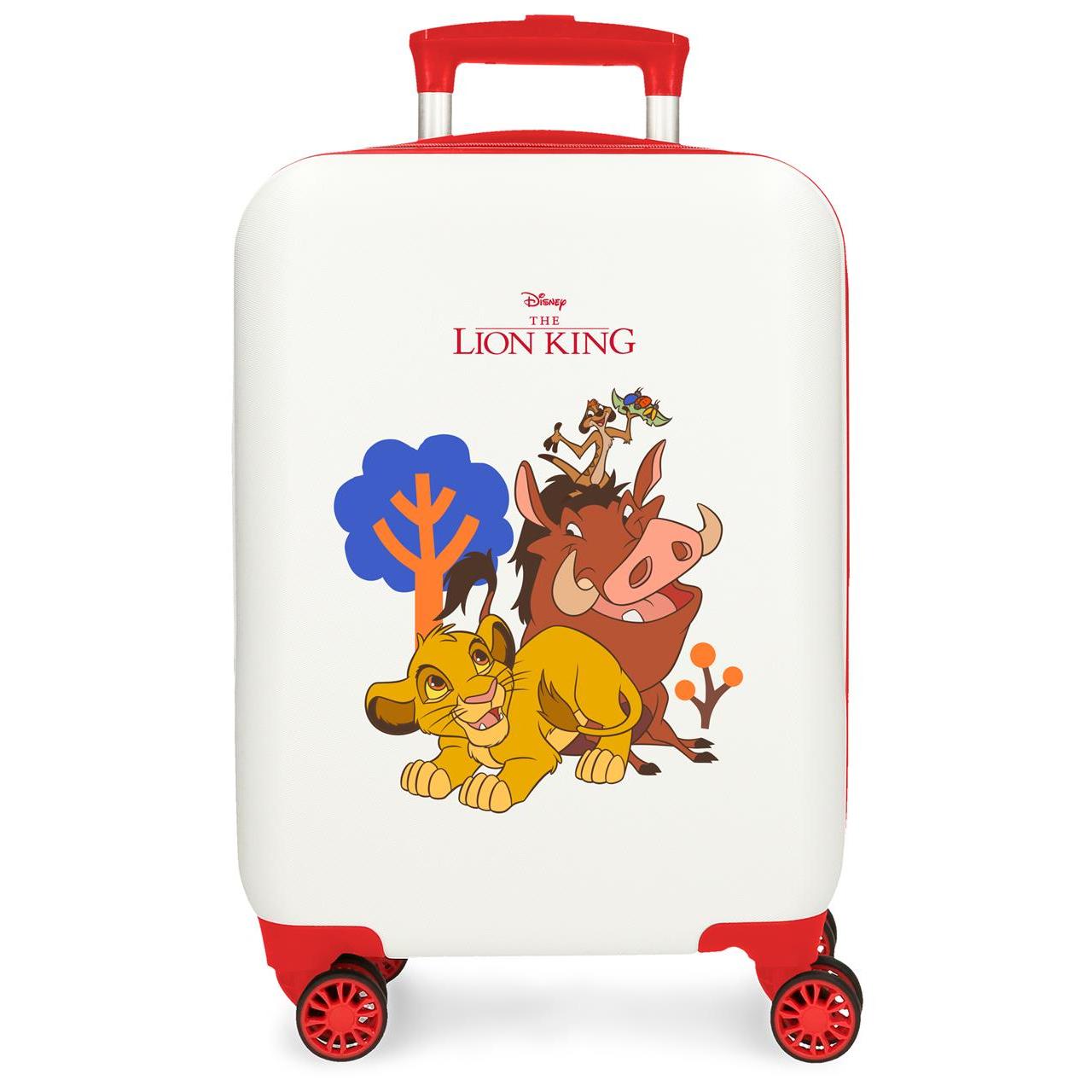 Maleta de cabina Disney Clasicos blanco 50x33x20cm
