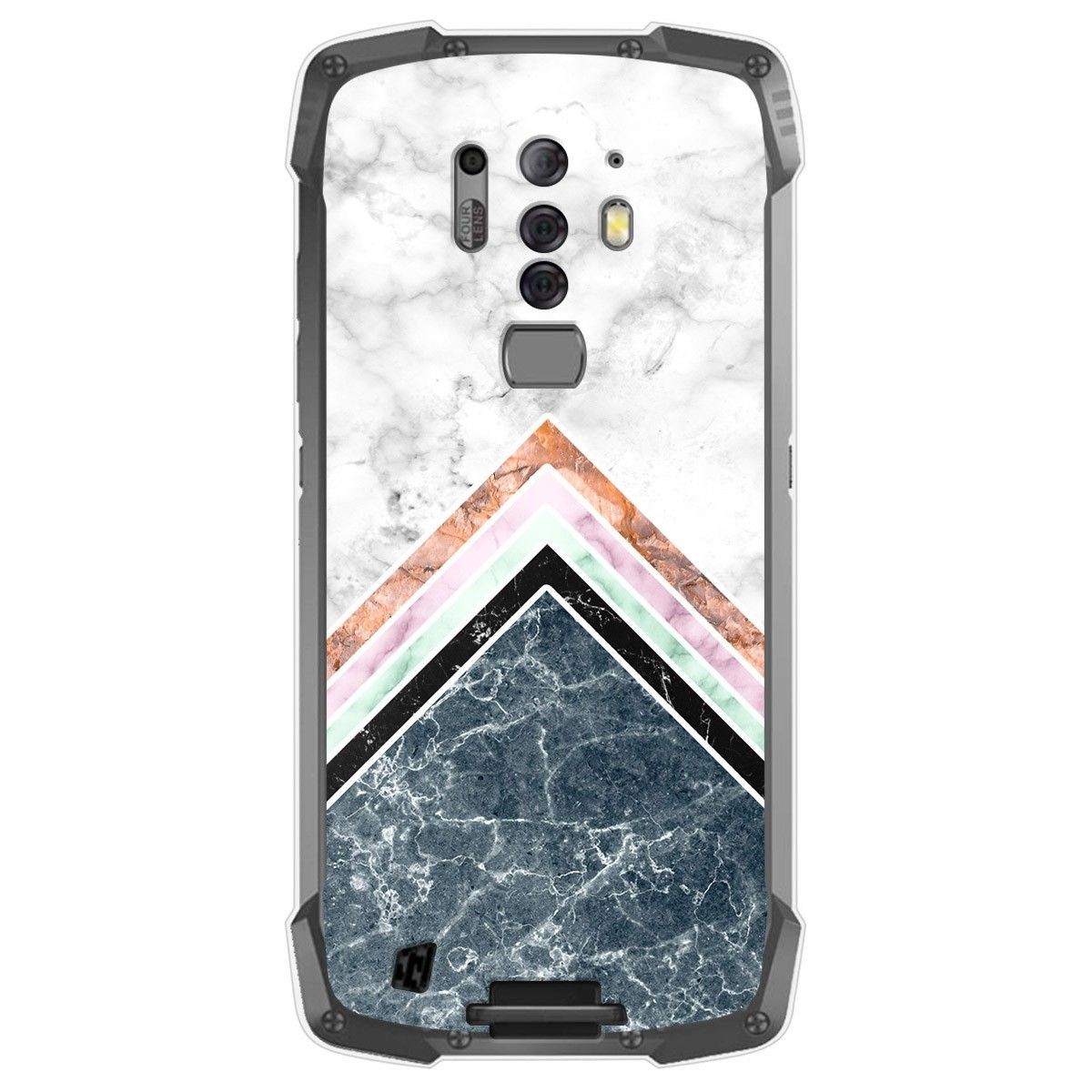 Tumundosmartphone Funda Gel Tpu para Blackview BV6900 / BV6900 Pro diseño Mármol 05 Dibujos