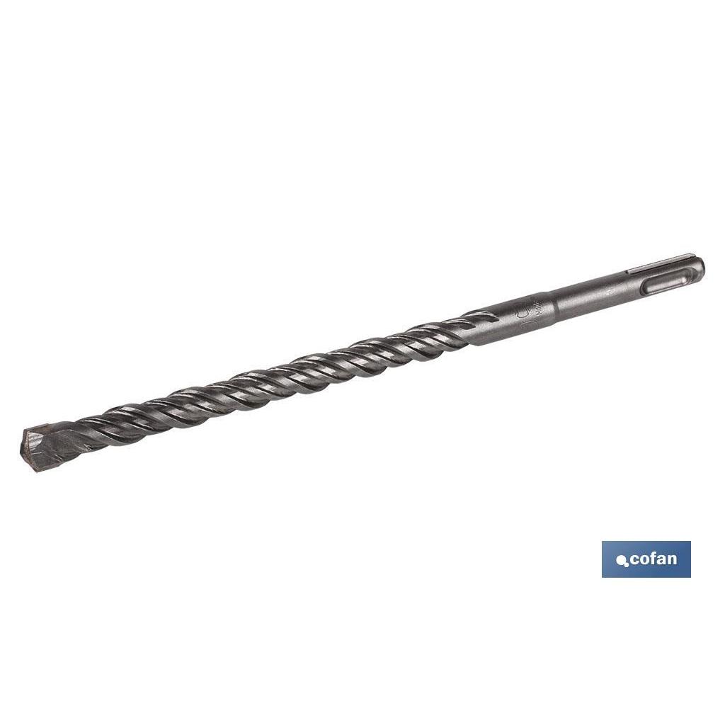 Brocas Percutoras SDS PLUS Cofan para Muros - 1 UNIDADES