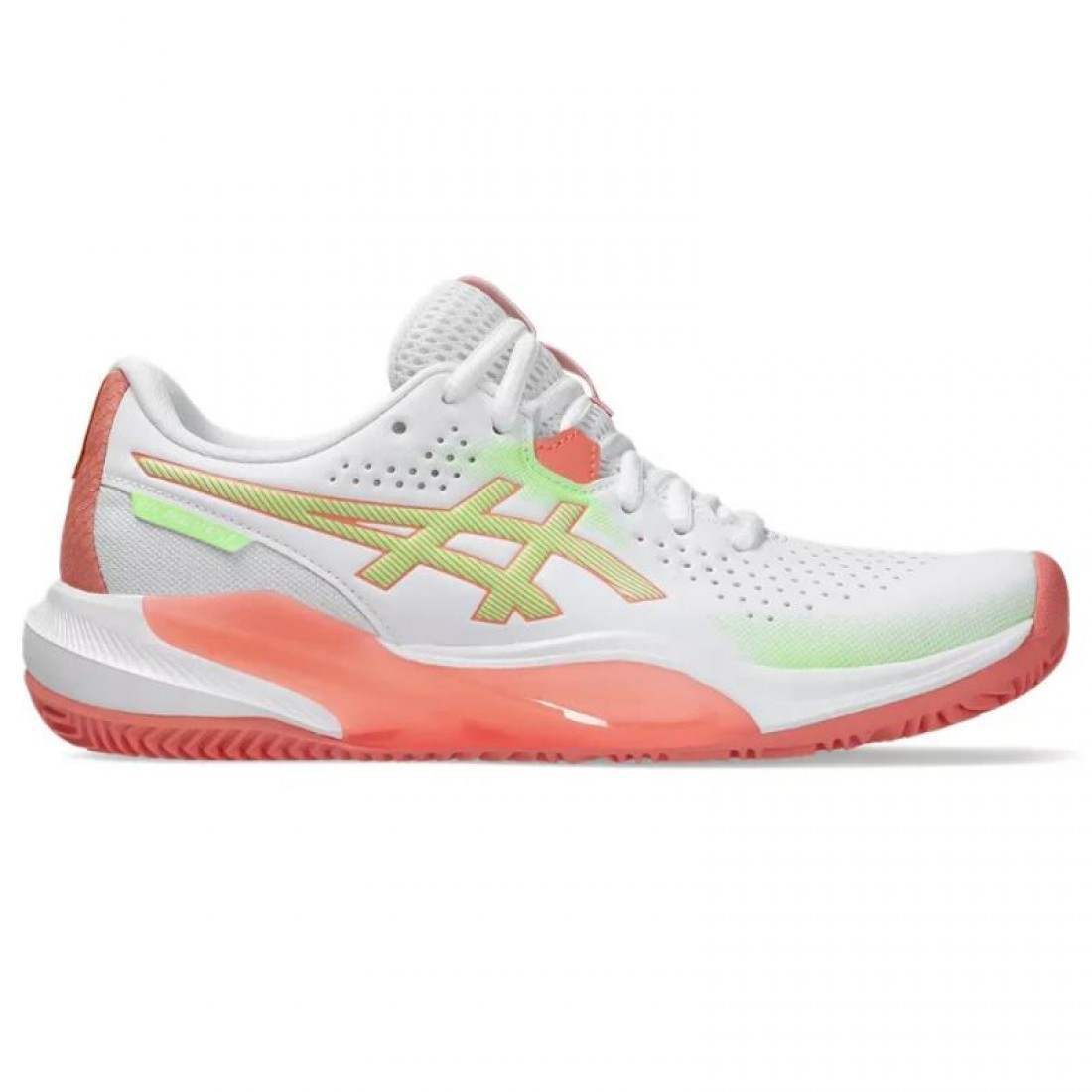 Zapatillas de Padel Asics Gel Challenger 15 Padel Blanco Guayaba Mujer