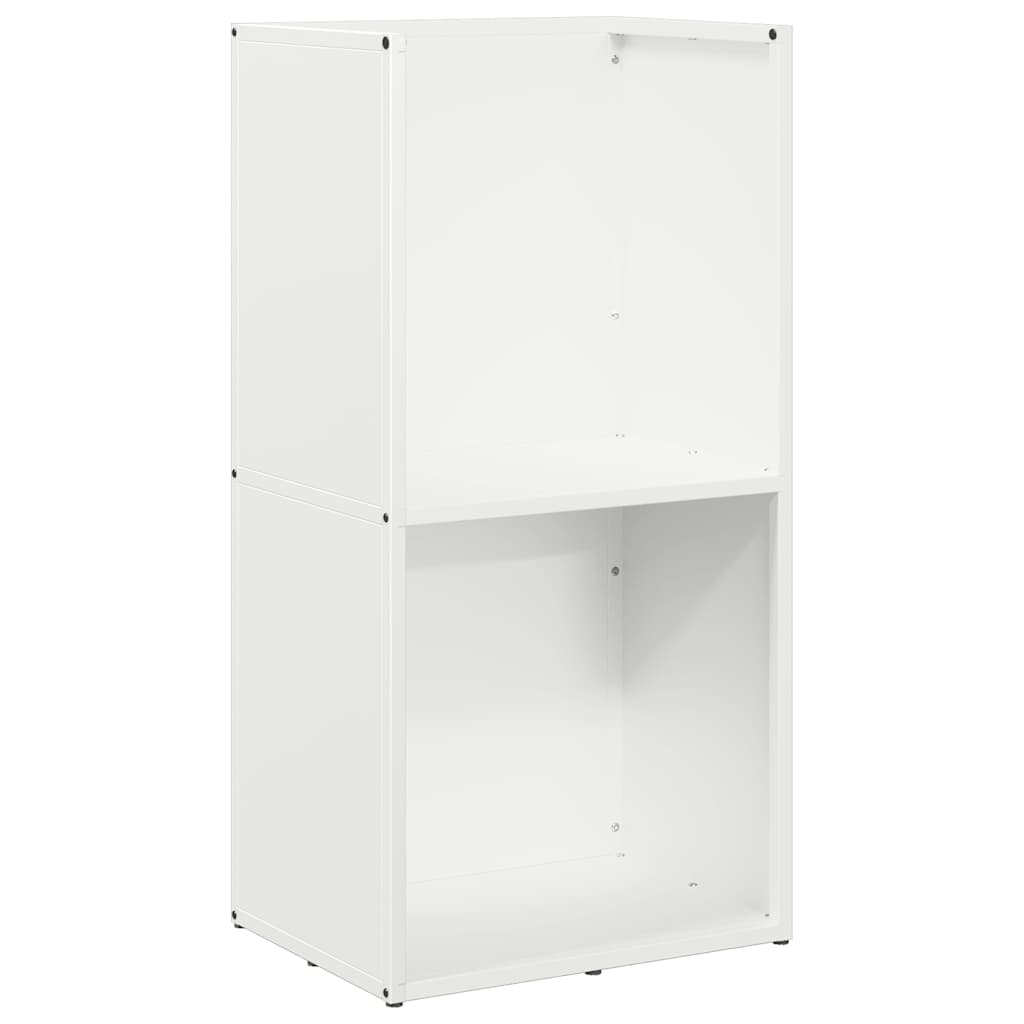 vidaXL Leñero 40x30x80 cm Acero laminado en frío en color Blanco/Verde oliva/Negro y más