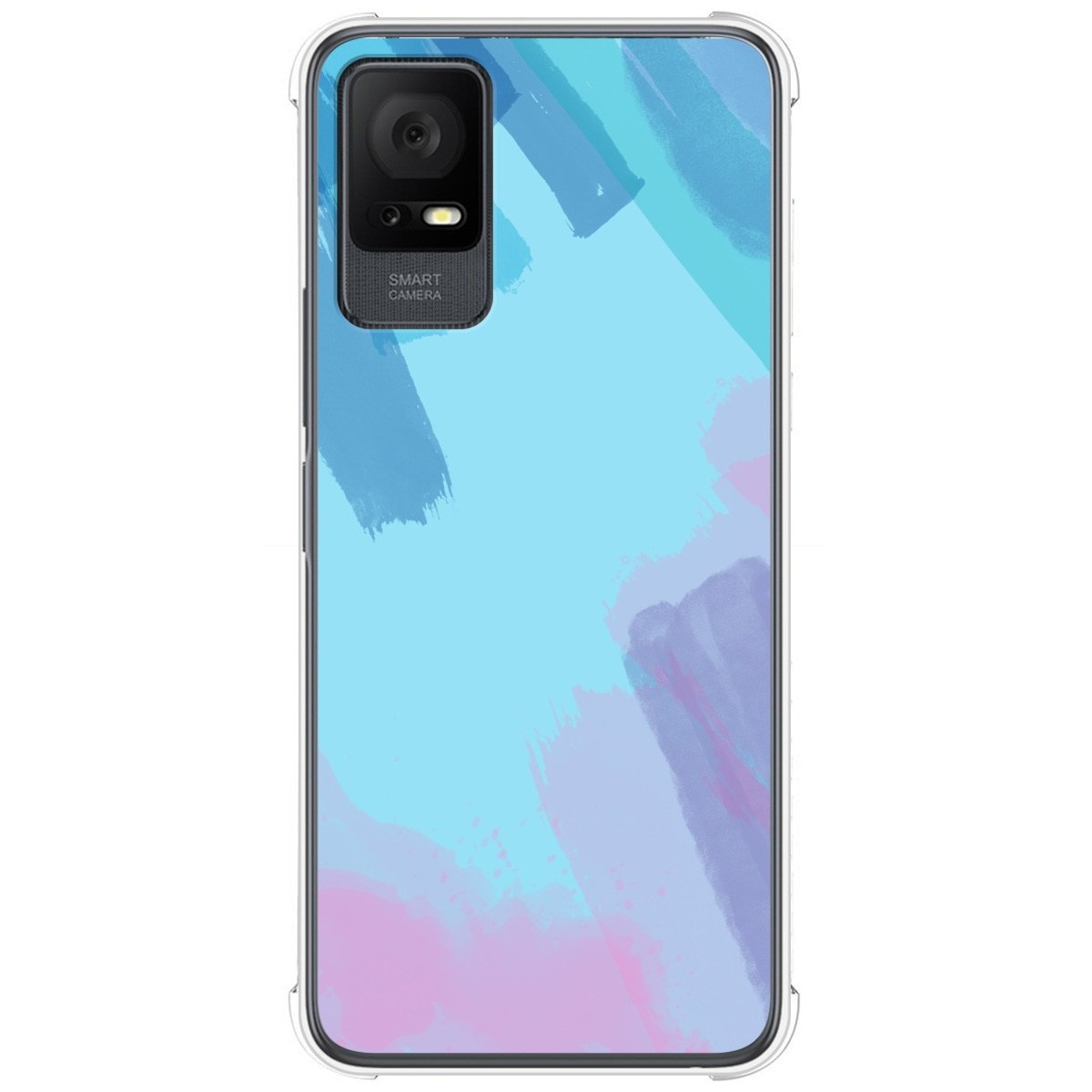 Funda Silicona Antigolpes para TCL 405 diseño Acuarela 10 Dibujos