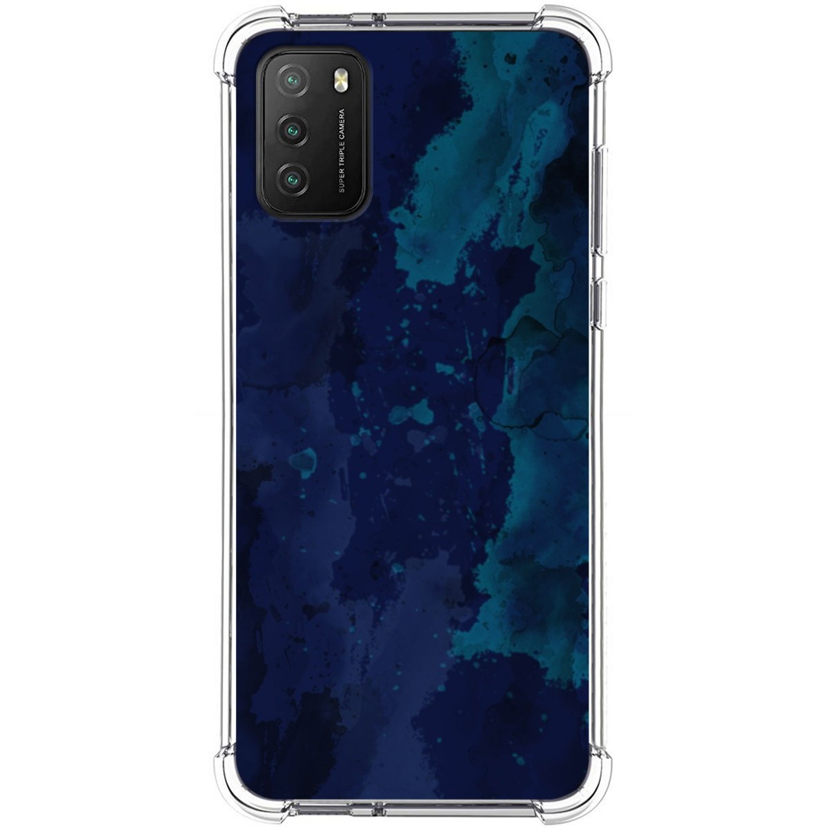 Funda Antigolpes para Xiaomi POCO M3 / Redmi 9T diseño Acuarela 13 Dibujos