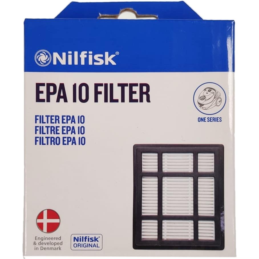 Filltro Hepa aspirador Nilfisk E10 para modelos: One series Neo series Coupe Neo Coupe series 1 Unidad SpareHome® 401NK0071