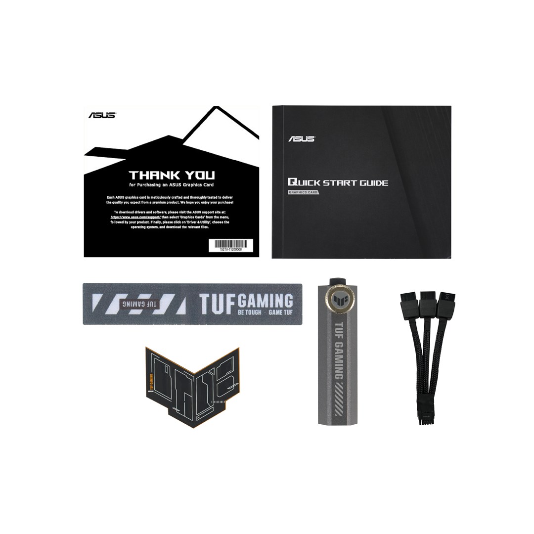 Tarjeta gráfica ASUS TUF GAMING RTX 5070 Ti de 16 GB con tecnología OC