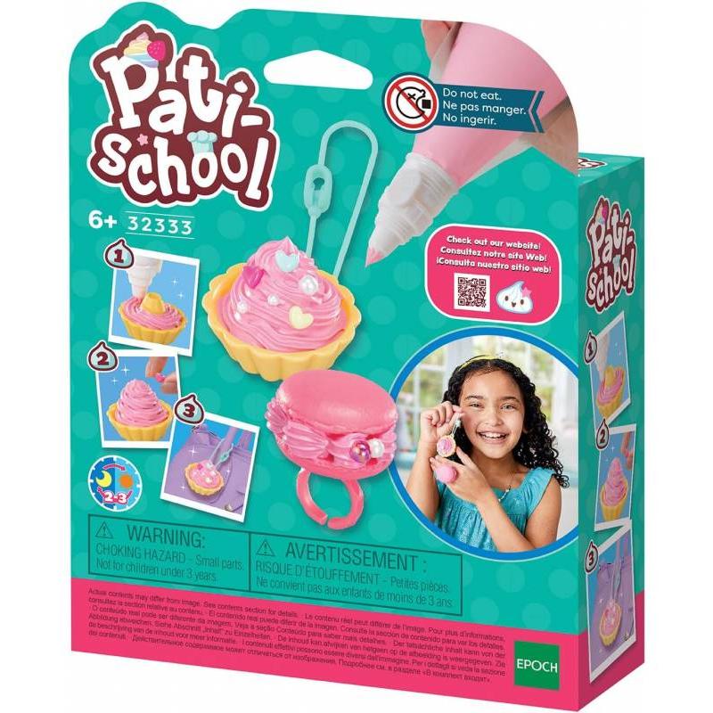 Epoch PATI-SCHOOL KIT CREACIONES ROSA Bolsillo Enchufes Pasta Modelable