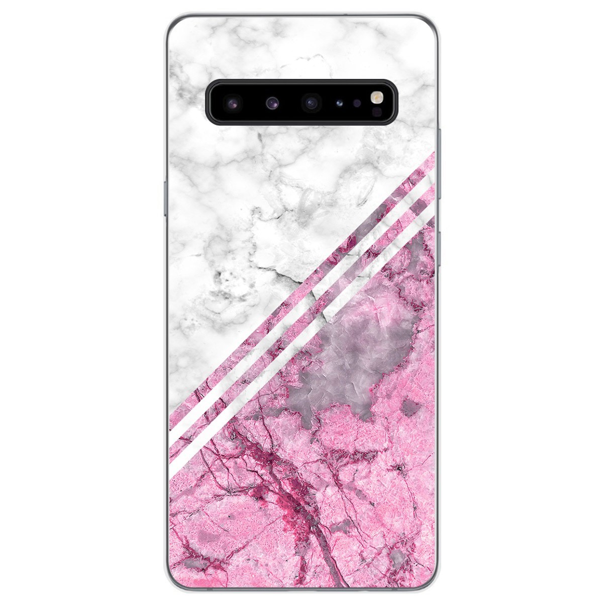 Tumundosmartphone Funda Gel Tpu para Samsung Galaxy S10 5G diseño Mármol 03 Dibujos