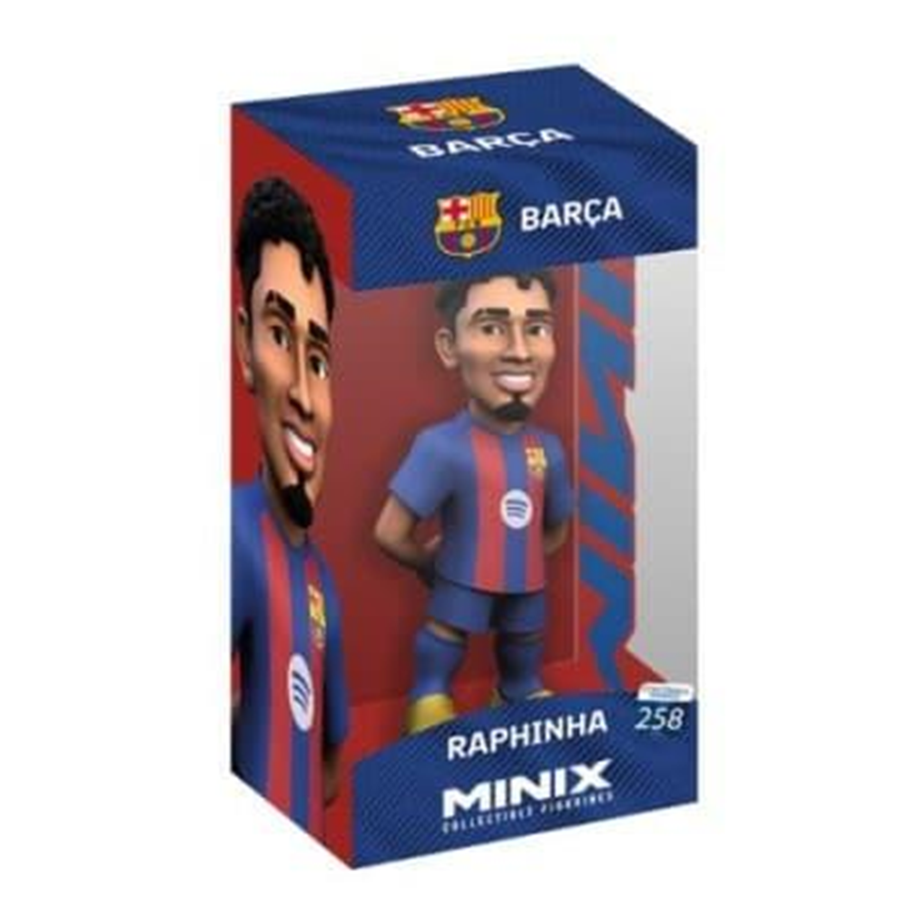 Figura Minix FCB Raphinha 12 cm (Bandai MN21482)