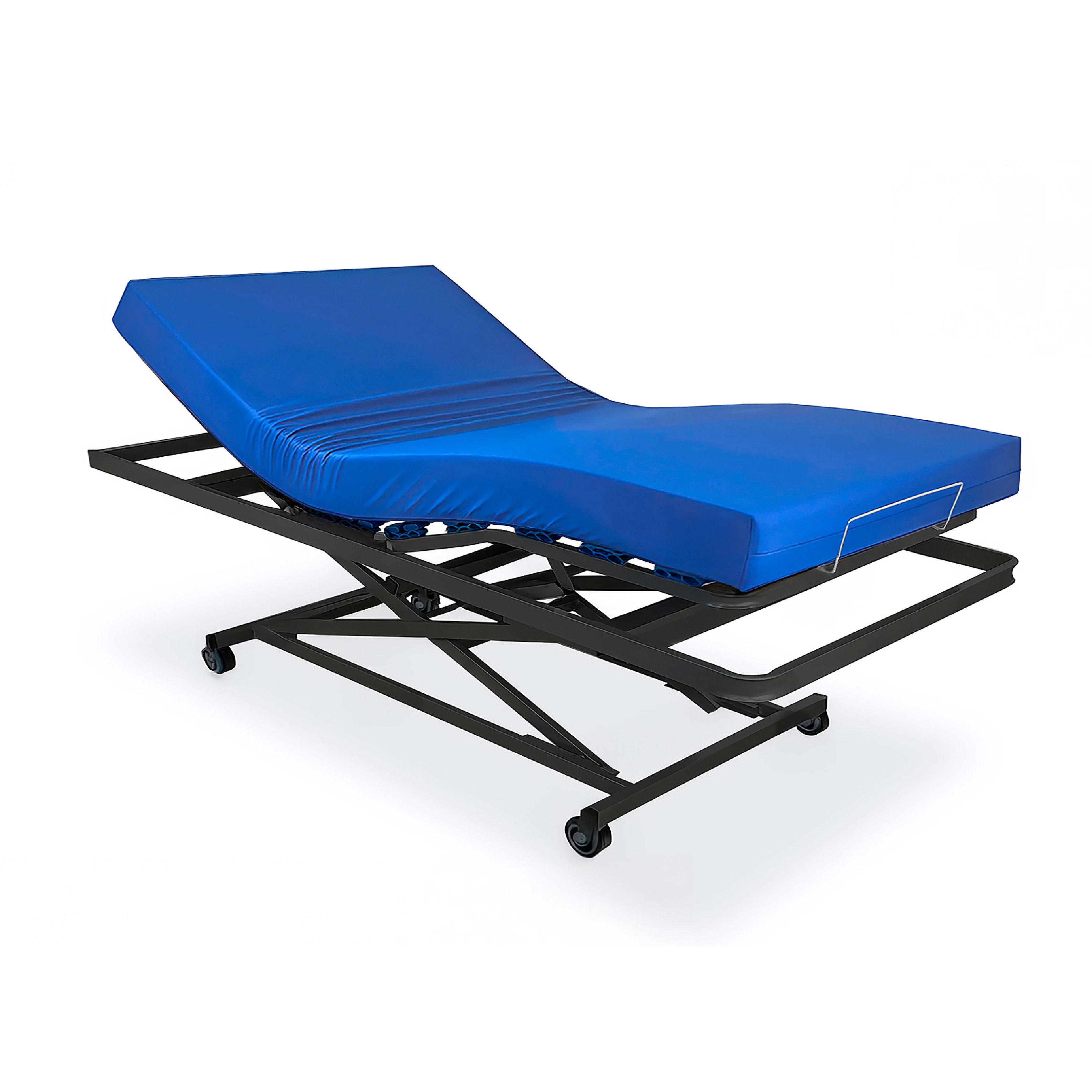 FusionHome - Colchón Geriátrico Articulado Clínico Eliocel Núcleo de espuma Eliocel HR de alta densidad Impermeable - Altura 15cm