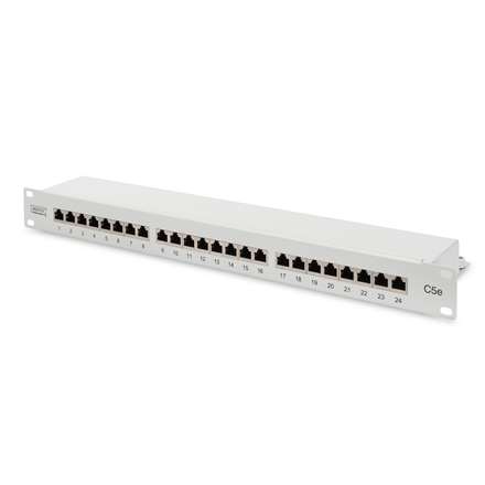 Digitus | Panel de conexión | DN-91524S | Altura (unidades de rack) 1U | 24 puertos