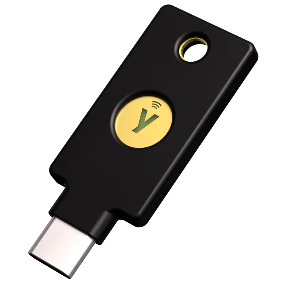 Yubico YubiKey 5C NFC FIPS 140-2 validado, Multi-Protocolo - FIDO2/WebAuthn, FIDO U2F, Yubico OTP, Oath-TOTP, Oath-HOTP, Smart Card (PIV) y OpenPGP.