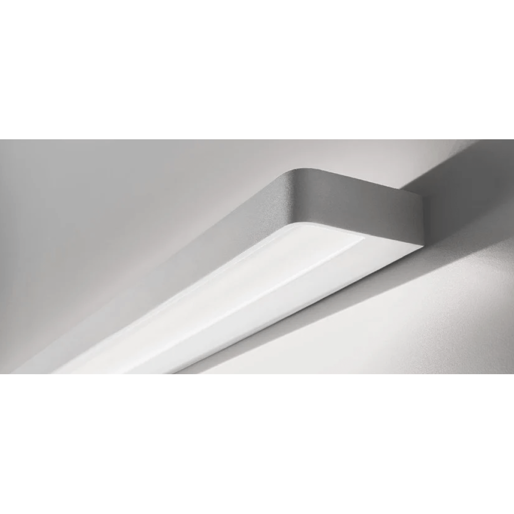 Aplique de pared LED de rayas, 36 W, 4454 lm, 131 cm, 3000 K, blanco - ZAFFERANO