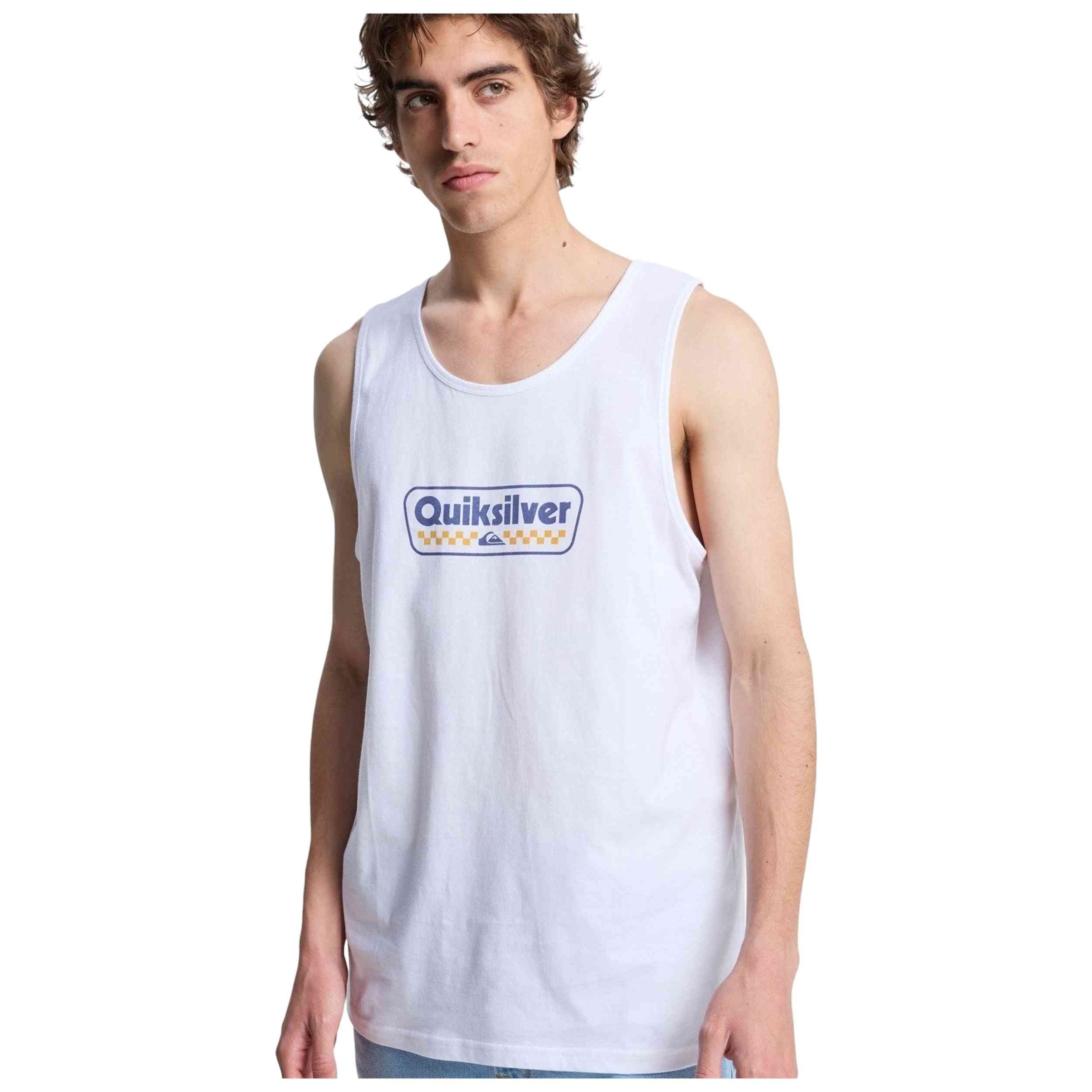 Camiseta De Tirantes Quiksilver modelo 077-53526438314323 para Hombre en color Blanco