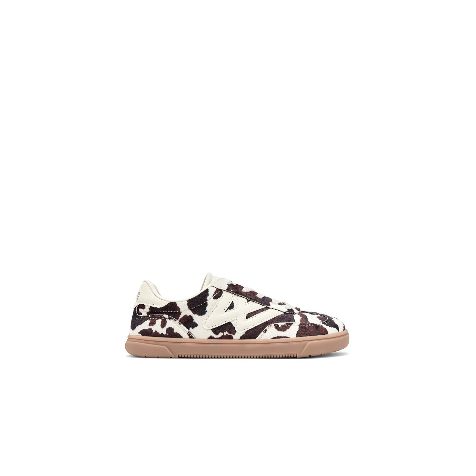 B&W Break&Walk - Zapatillas Deportivas Estampado Vaca Barefoot Goflex para Niña