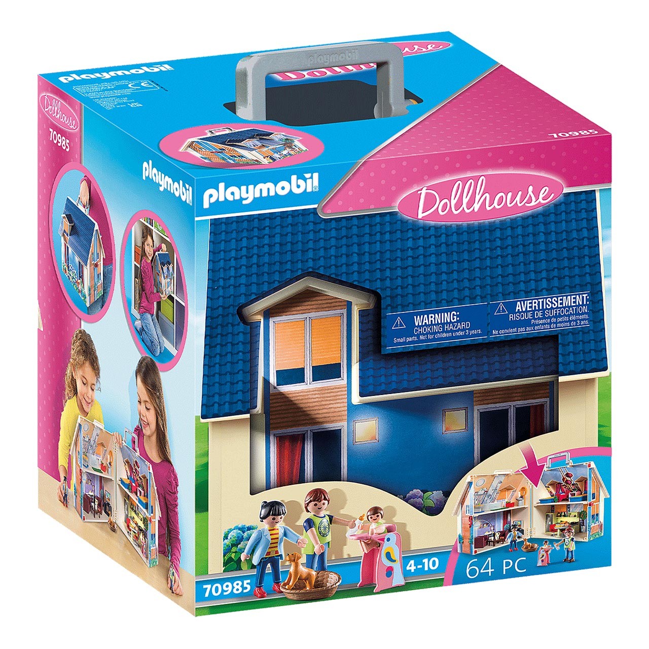 Casa de Muñecas Maletín 70985 PLAYMOBIL