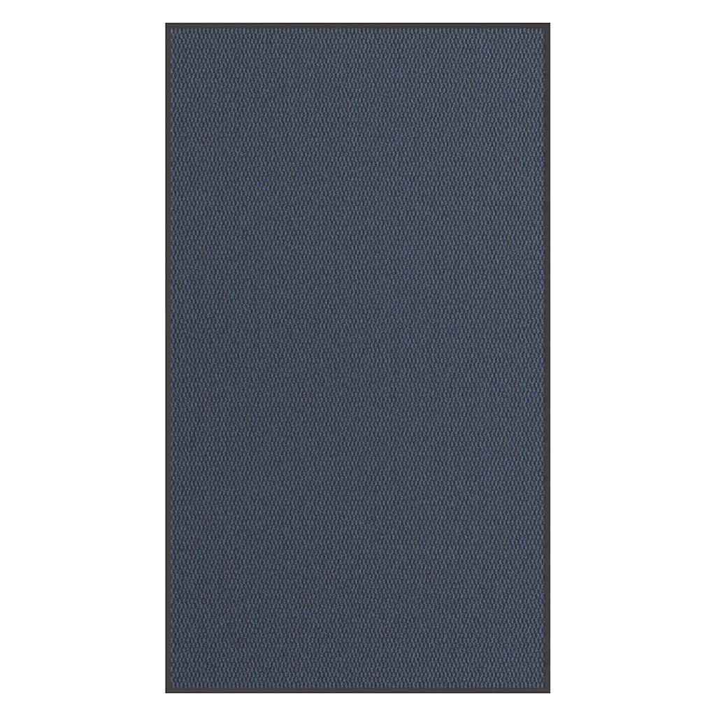 vidaXL Felpudo azul 115x200 cm
