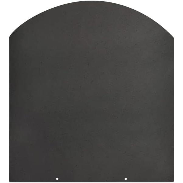 Plataforma de protección de suelo para estufas de leña y pellet en acero 100x90